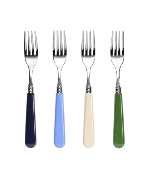 12 Piece Cutlery Set in Blue Mix