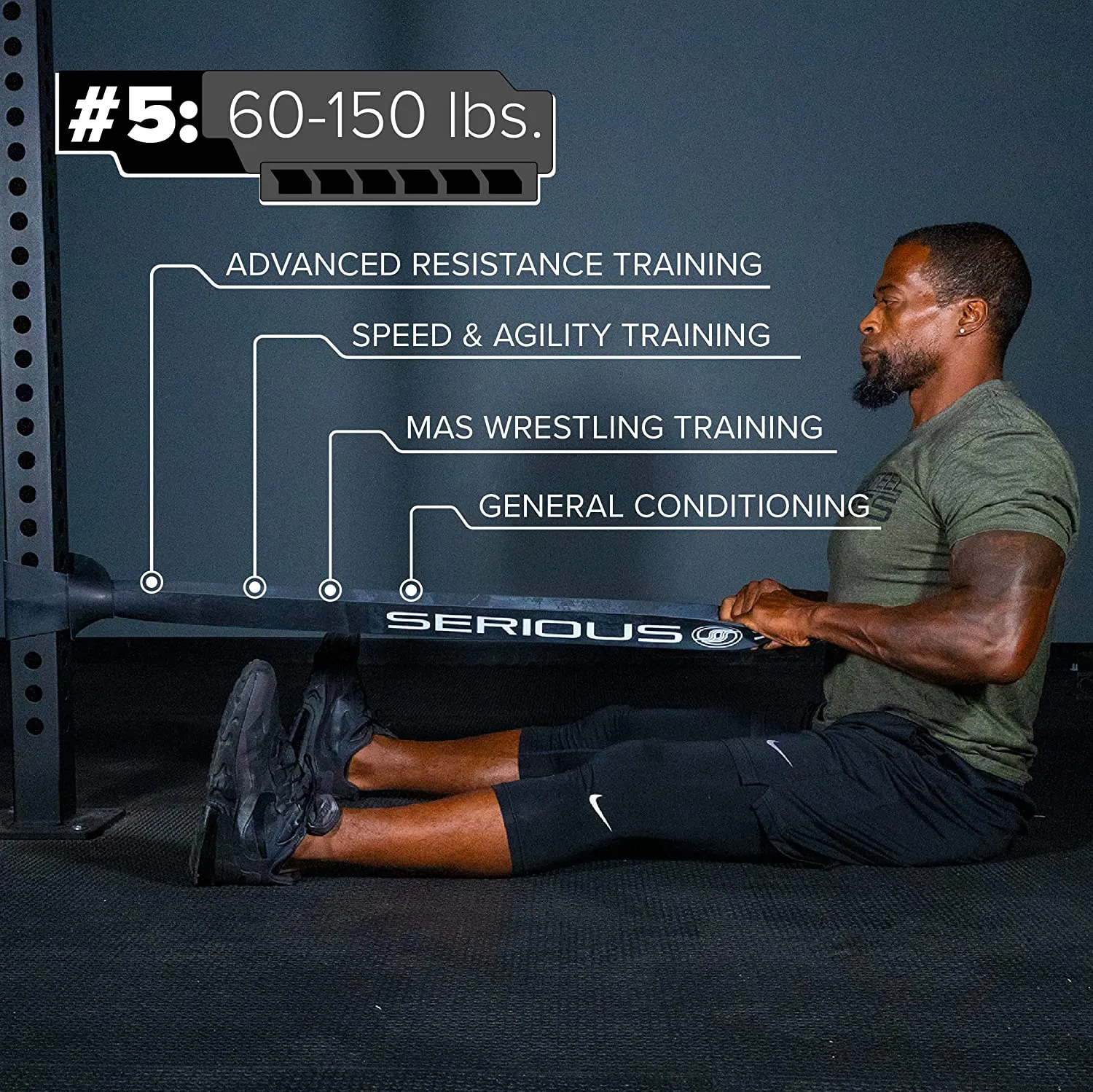 41" Full Body Resistance Band Set