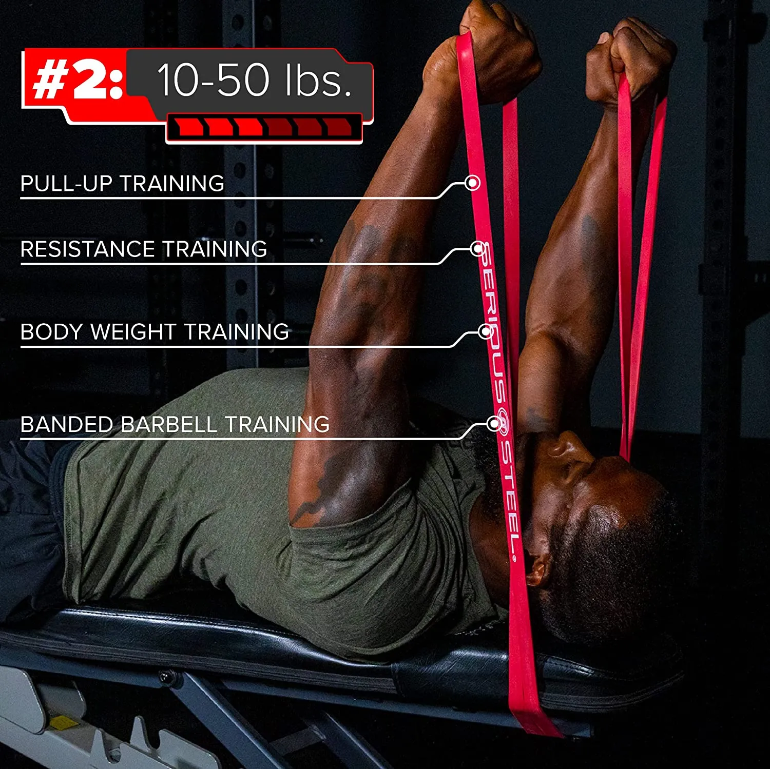 41" Full Body Resistance Band Set