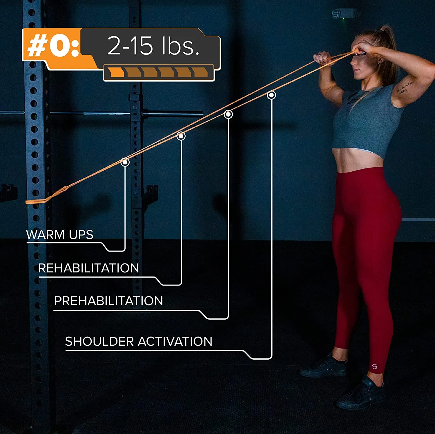 41" Strong Resistance Band Set