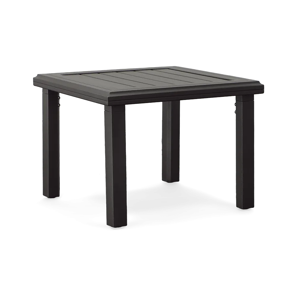 AMICI SQUARE SIDE TABLE, GRAPHITE