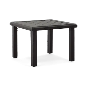 AMICI SQUARE SIDE TABLE, GRAPHITE