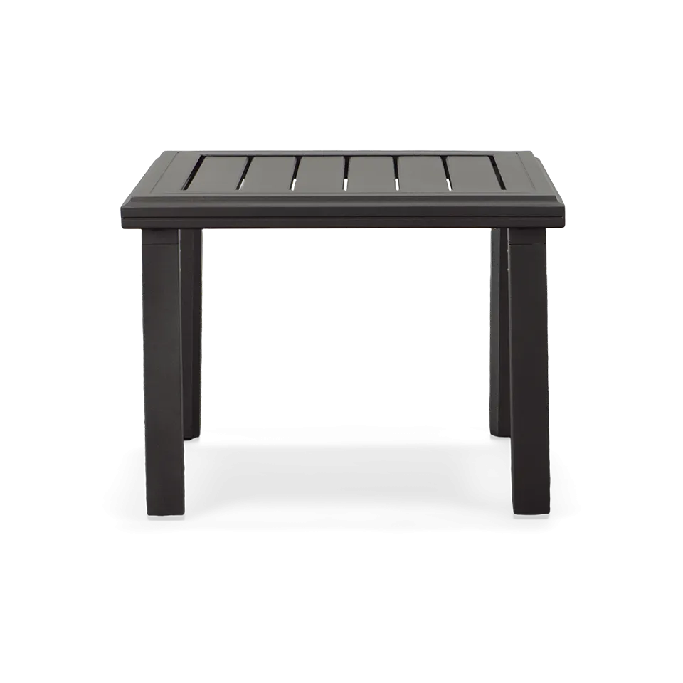 AMICI SQUARE SIDE TABLE, GRAPHITE