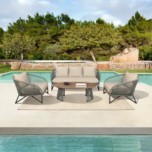 Benicia Outdoor Conversation Set