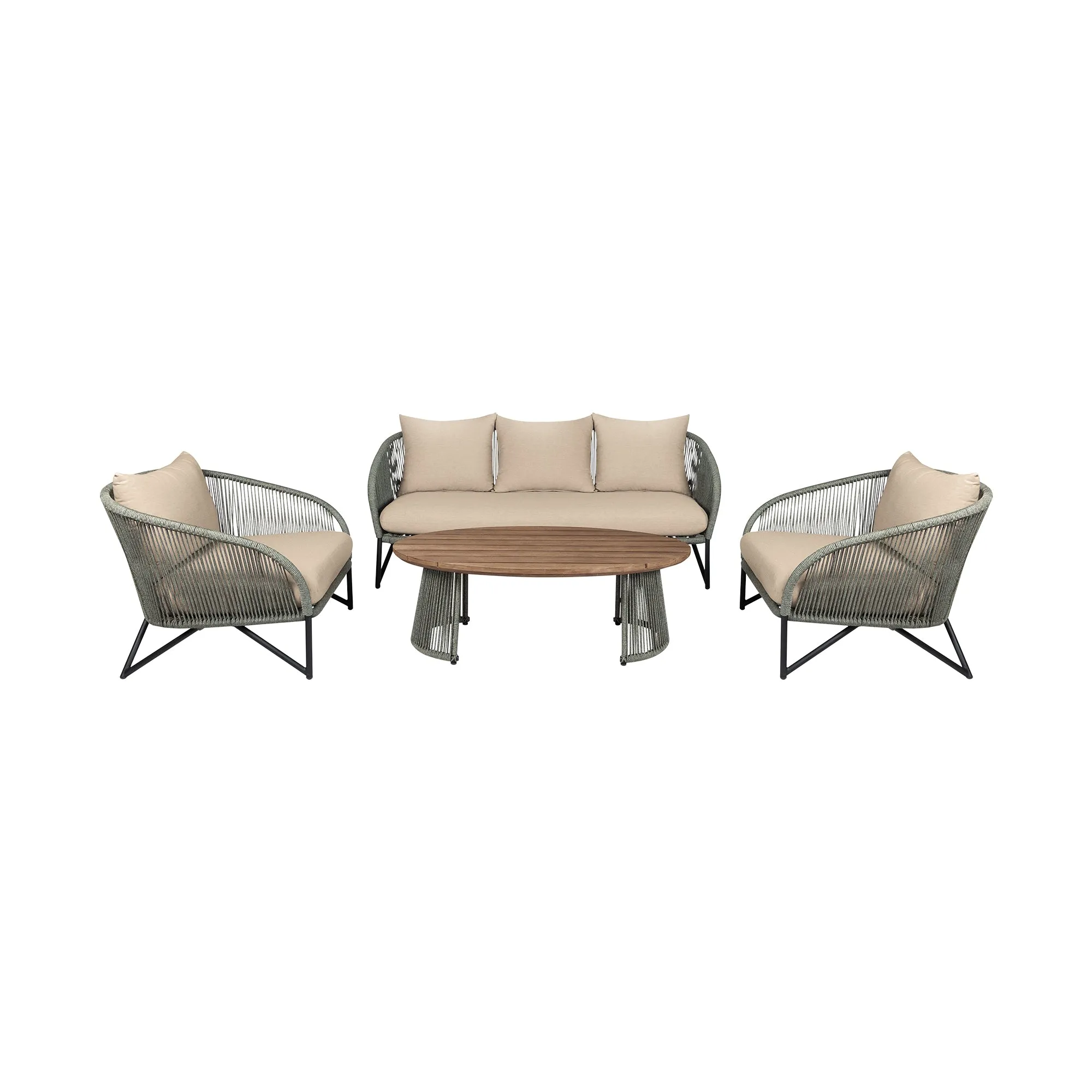 Benicia Outdoor Conversation Set