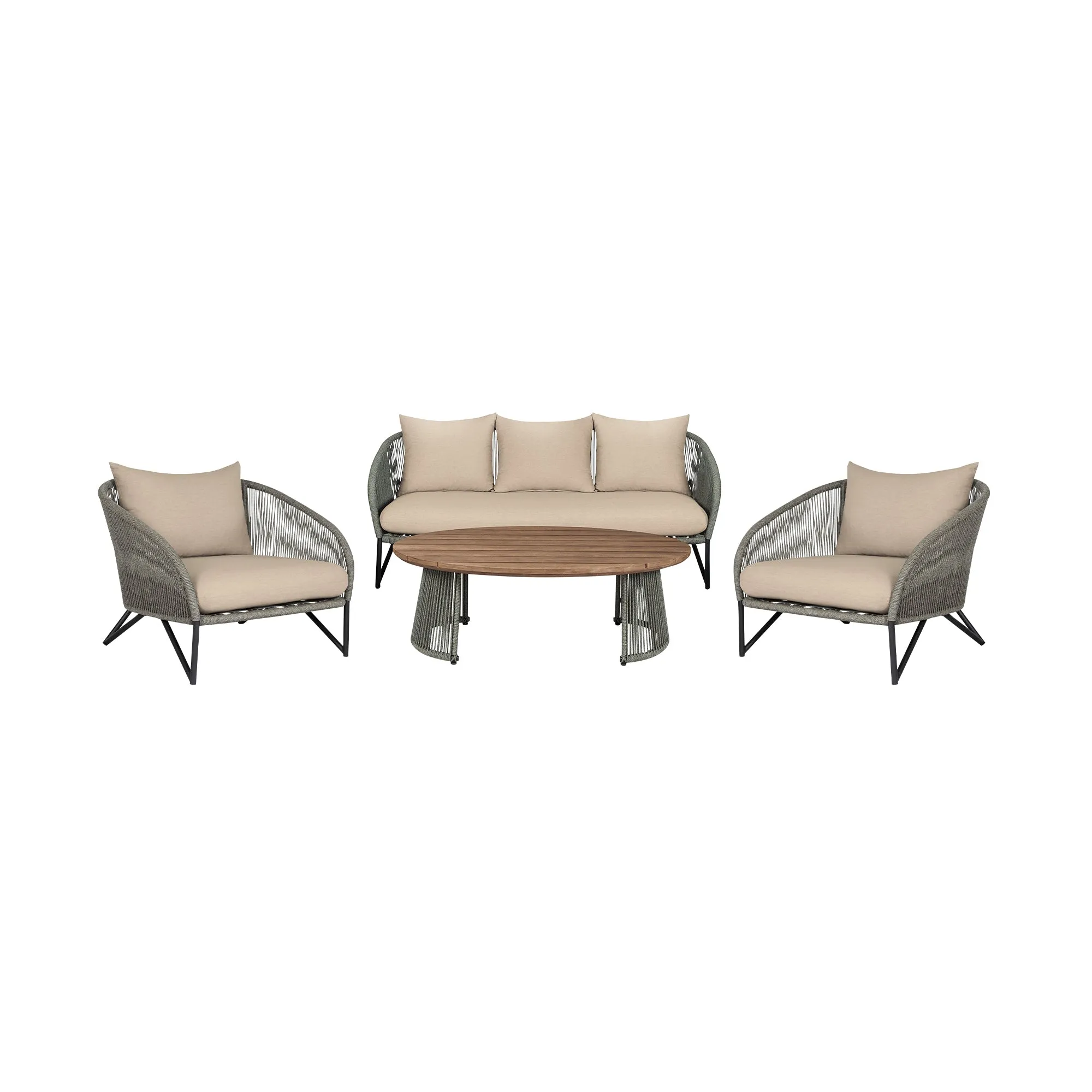 Benicia Outdoor Conversation Set