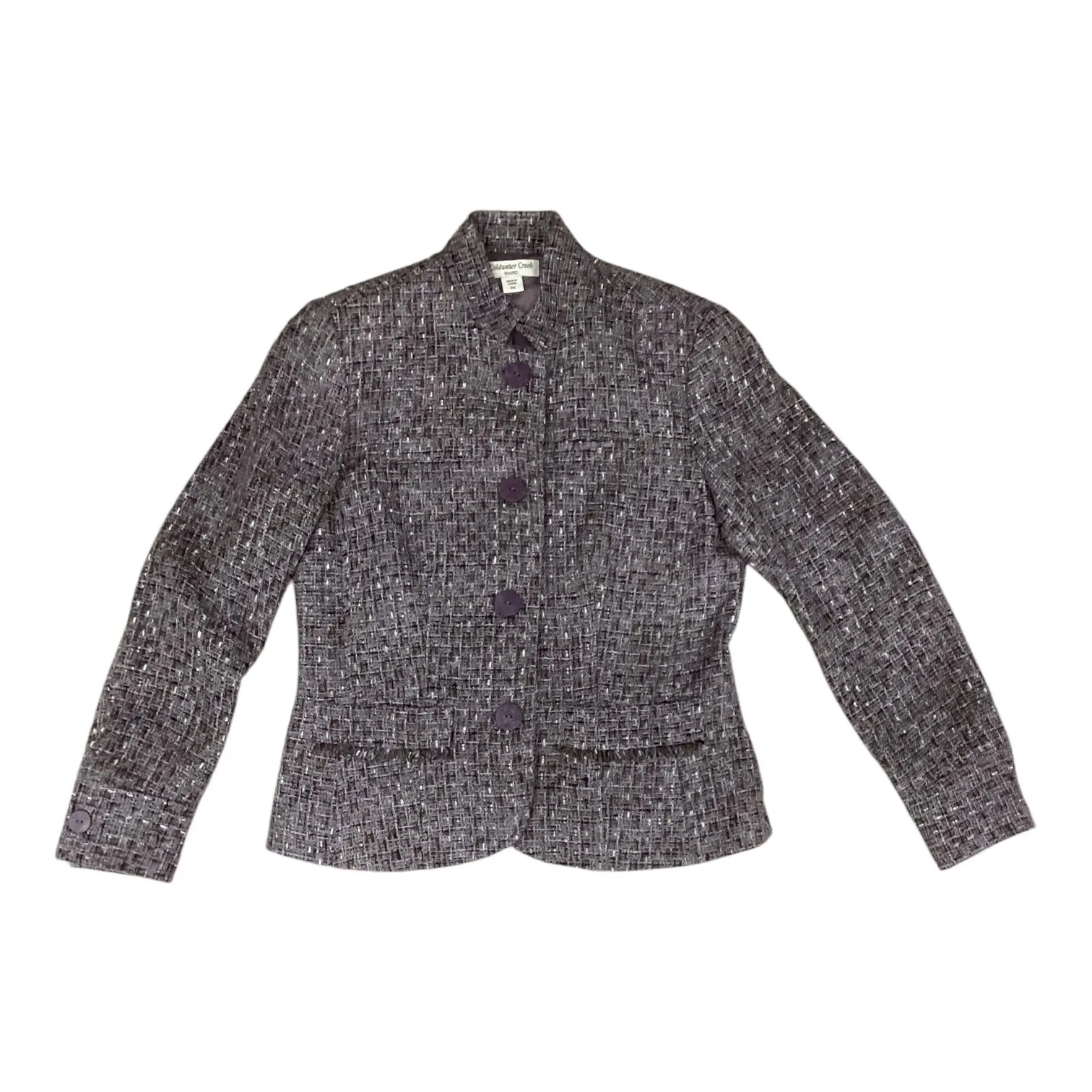 Blazer By Coldwater Creek In Purple, Size: Sp