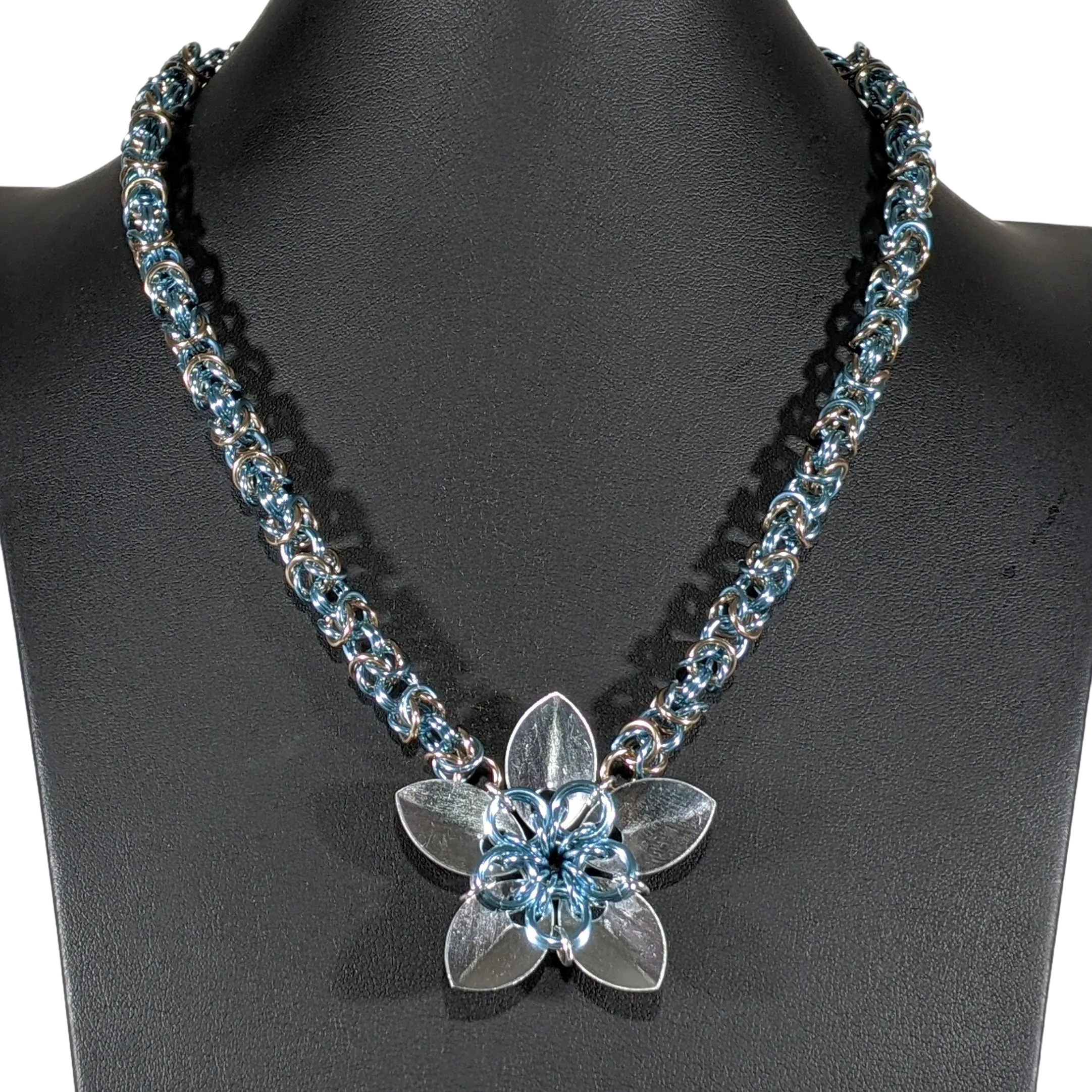 Byzantine Flower Necklace