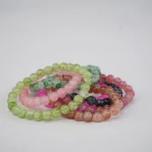 Colorful Stretchy Beaded Bracelets – 7 Color Options