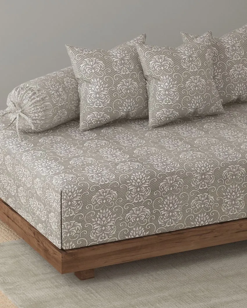 Contemporary Pure Cotton Diwan Set