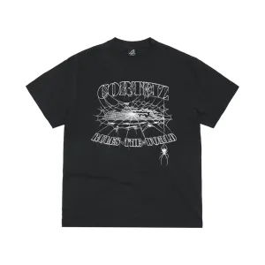 Corteiz Web Alcatraz Tee Black