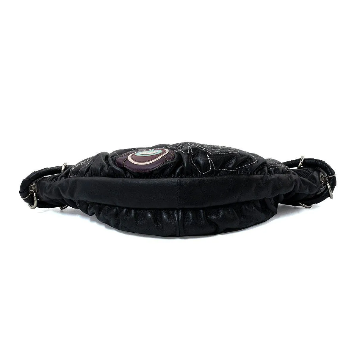 Fiorelli Stiched Shoulder Bags Leather Black Colour For Women