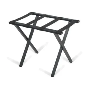Forbes Industries 804-EN 16" Luggage Rack, Rectangular Steel Tube With a Textured black powder-epoxy finish.