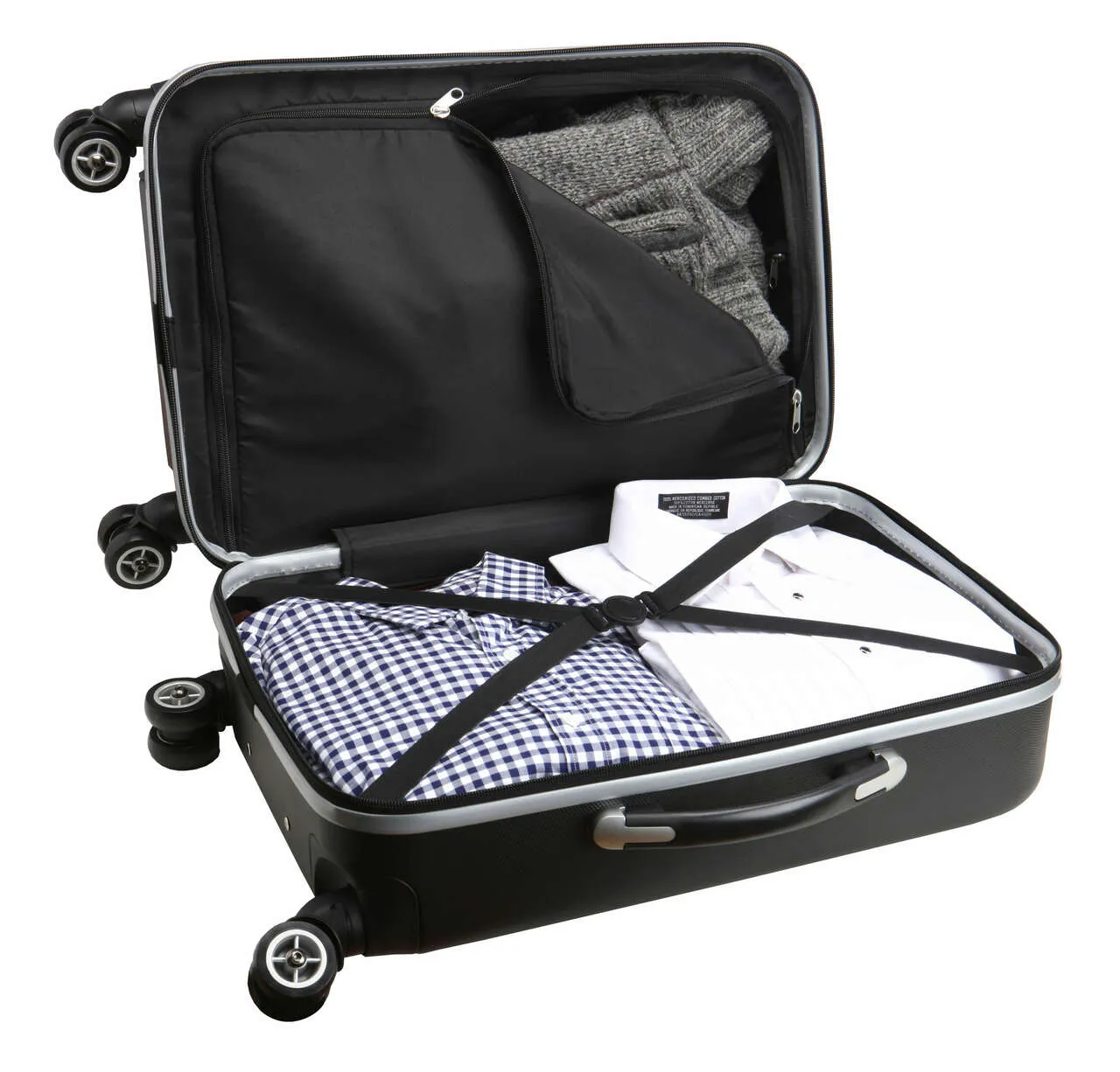 Georgia Tech Yellow Jackets 20" Hardcase Luggage Carry-on Spinner