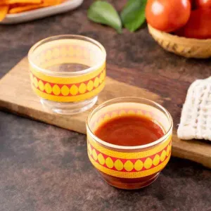 Gond Art Inspired Dip Bowls - Set Of Two