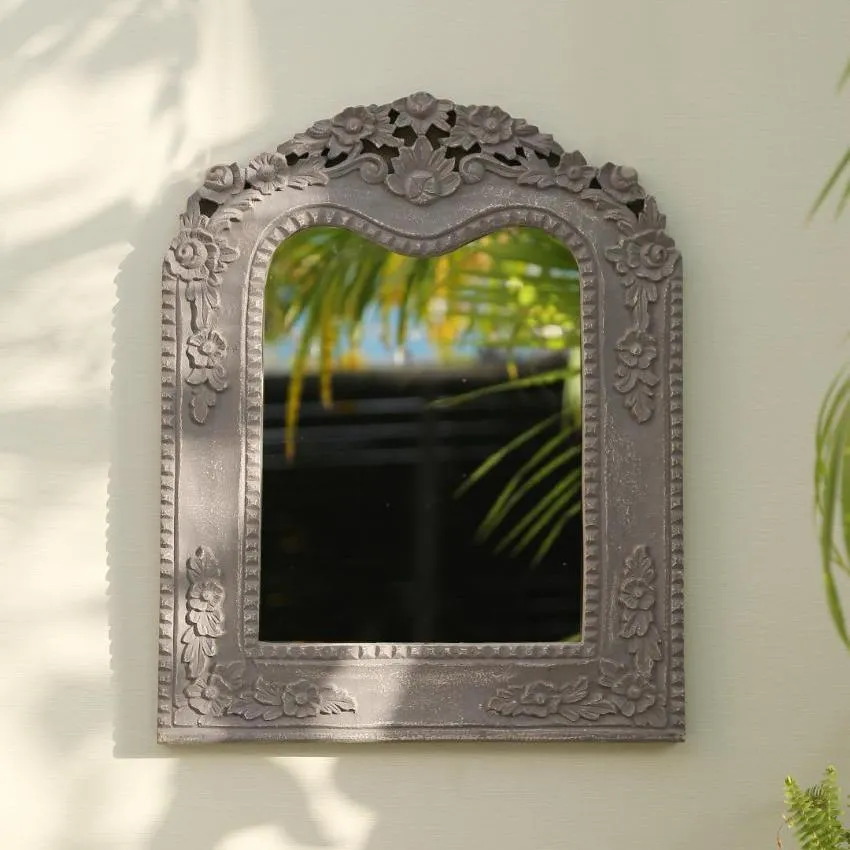 Grey French Style MDF Mirror