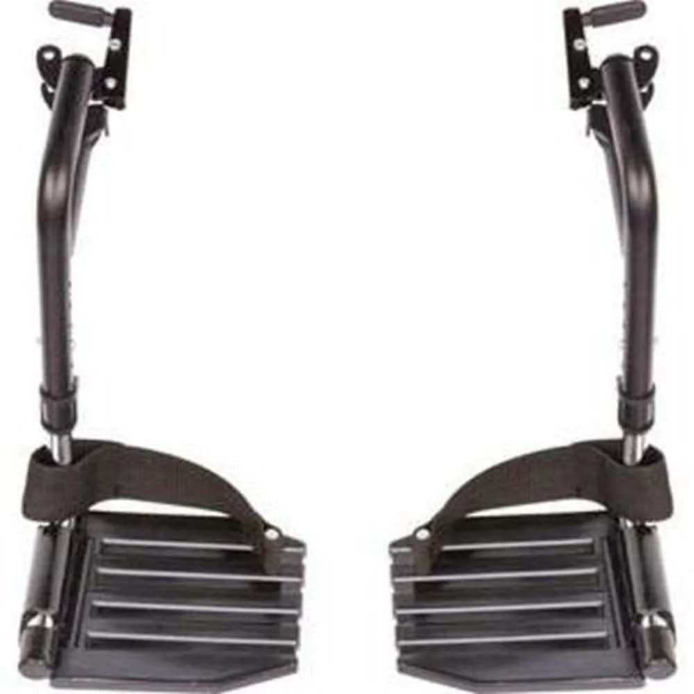 Invacare Hemi Footrest Aluminum