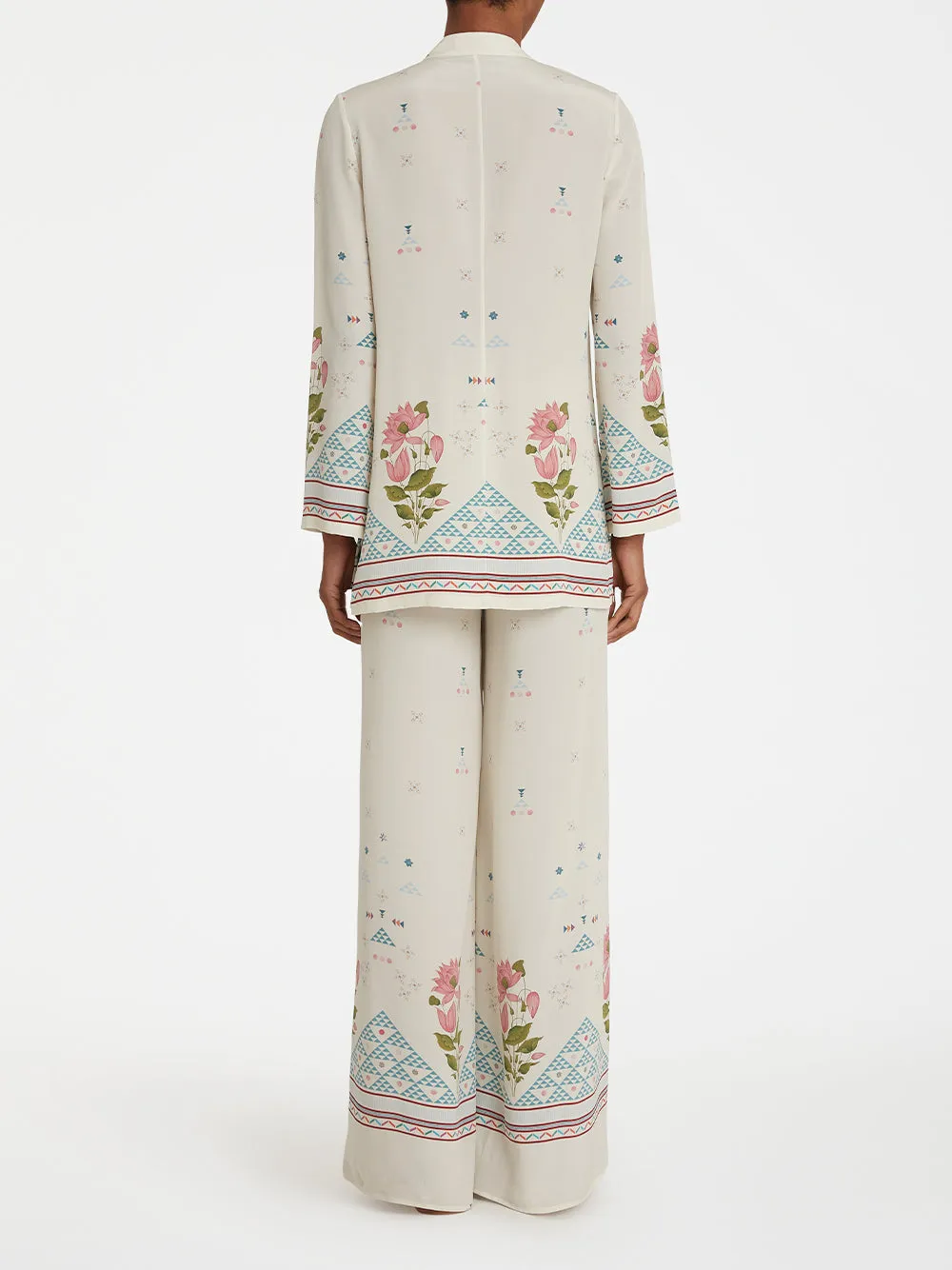 Jamila Tunic in Indian Rose Print