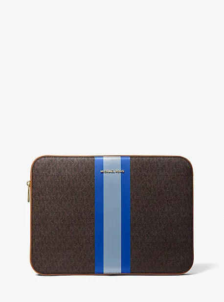 Jet Set Logo Stripe 13 Inch Laptop Case