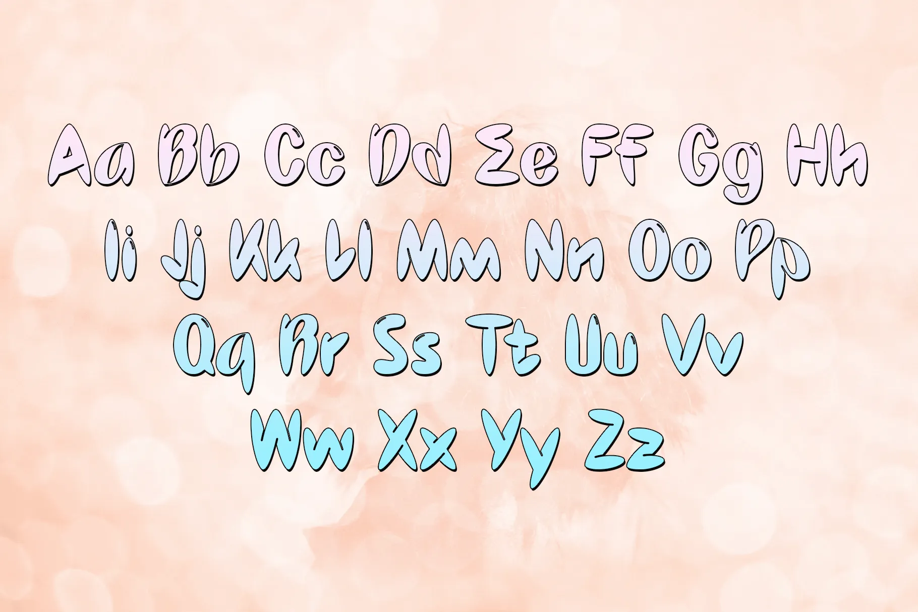 Kowane - Graffiti Bubble Font