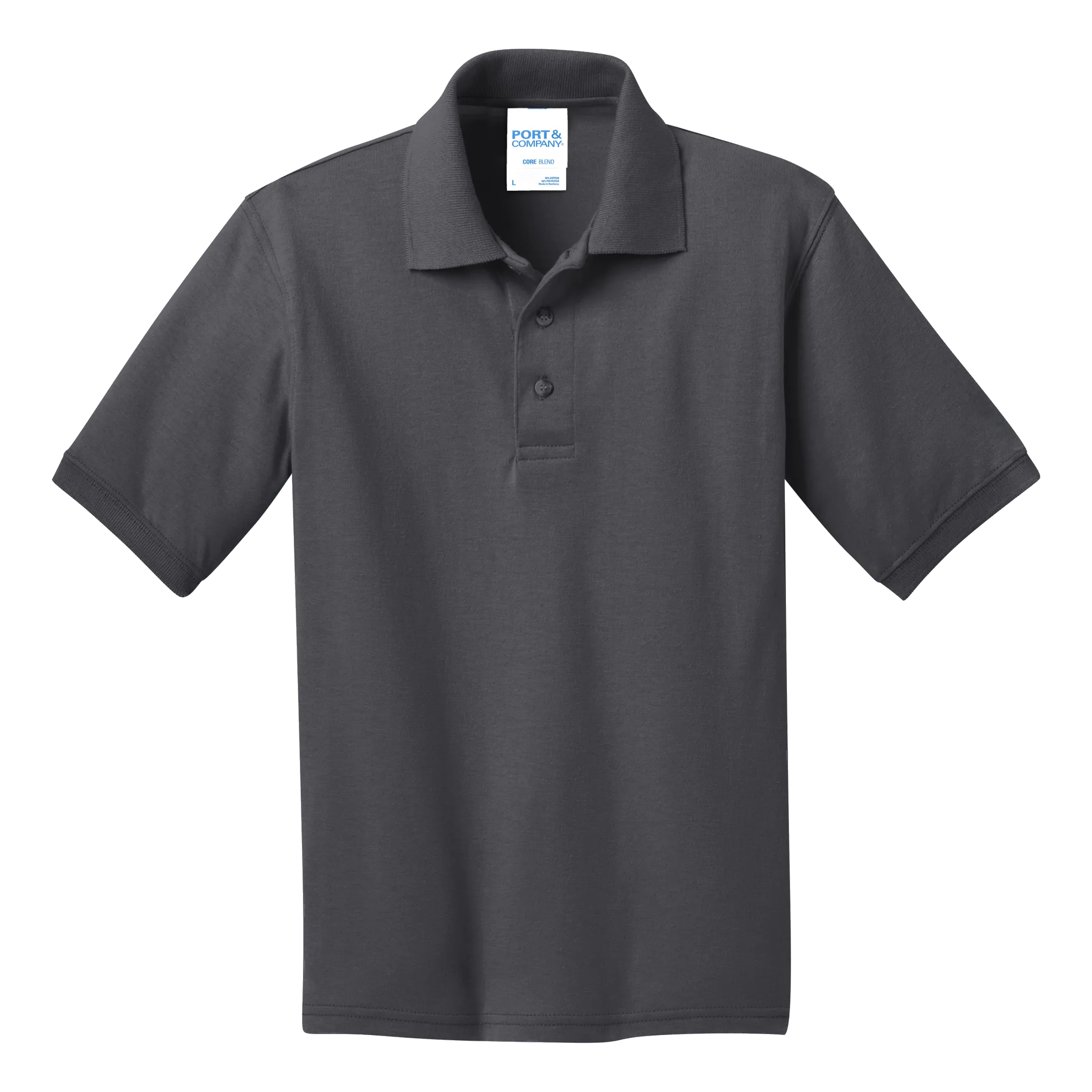 KP55Y Youth Jersey Knit Polo