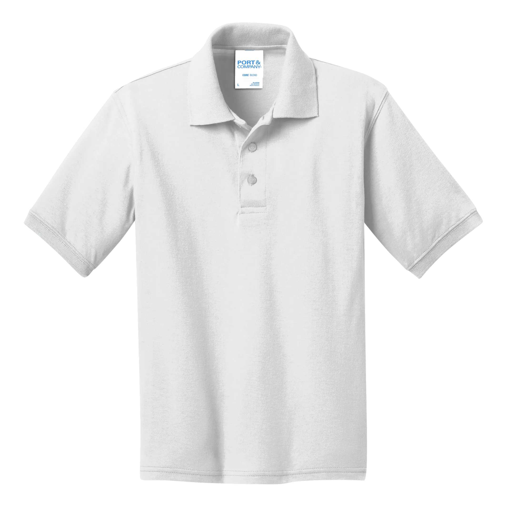KP55Y Youth Jersey Knit Polo