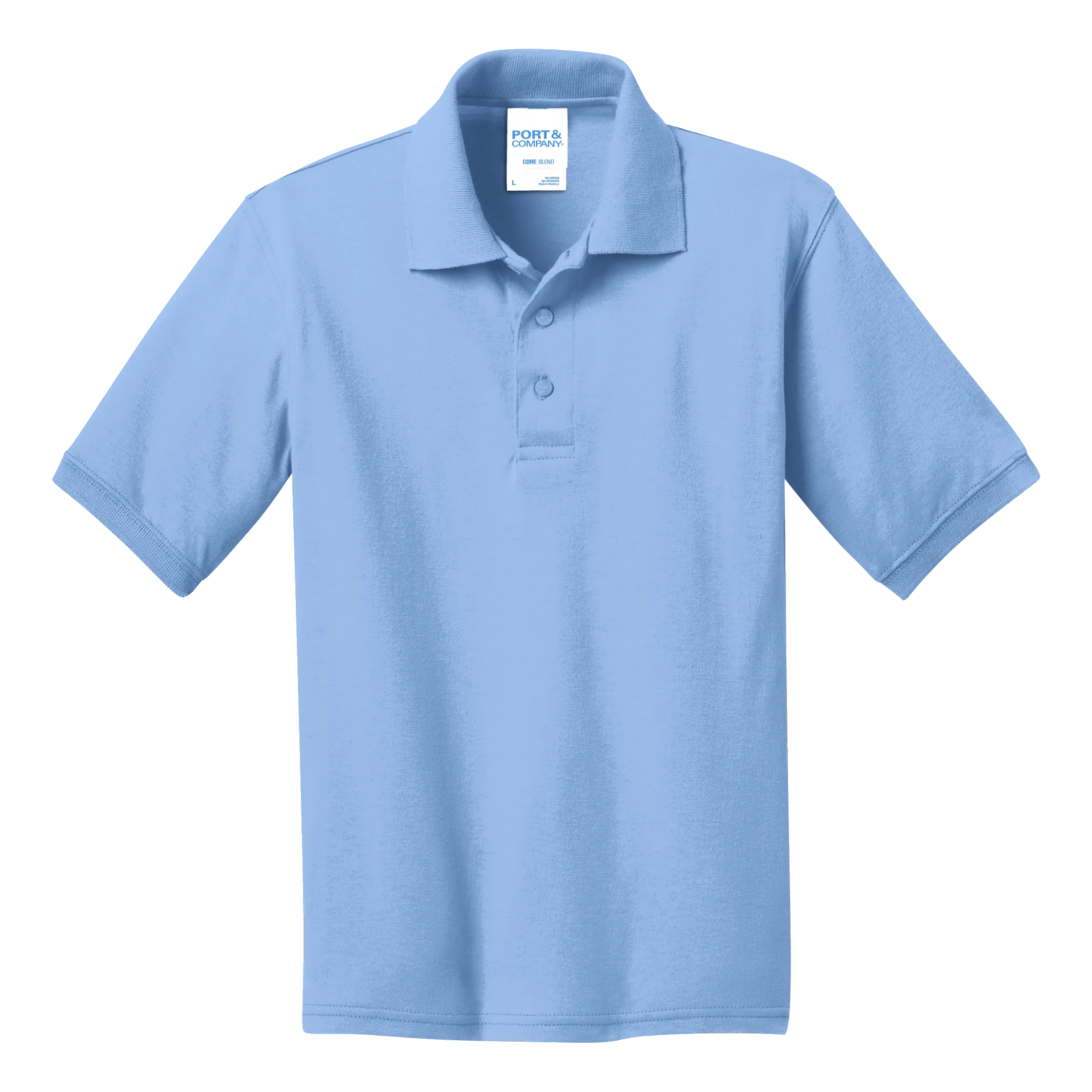 KP55Y Youth Jersey Knit Polo