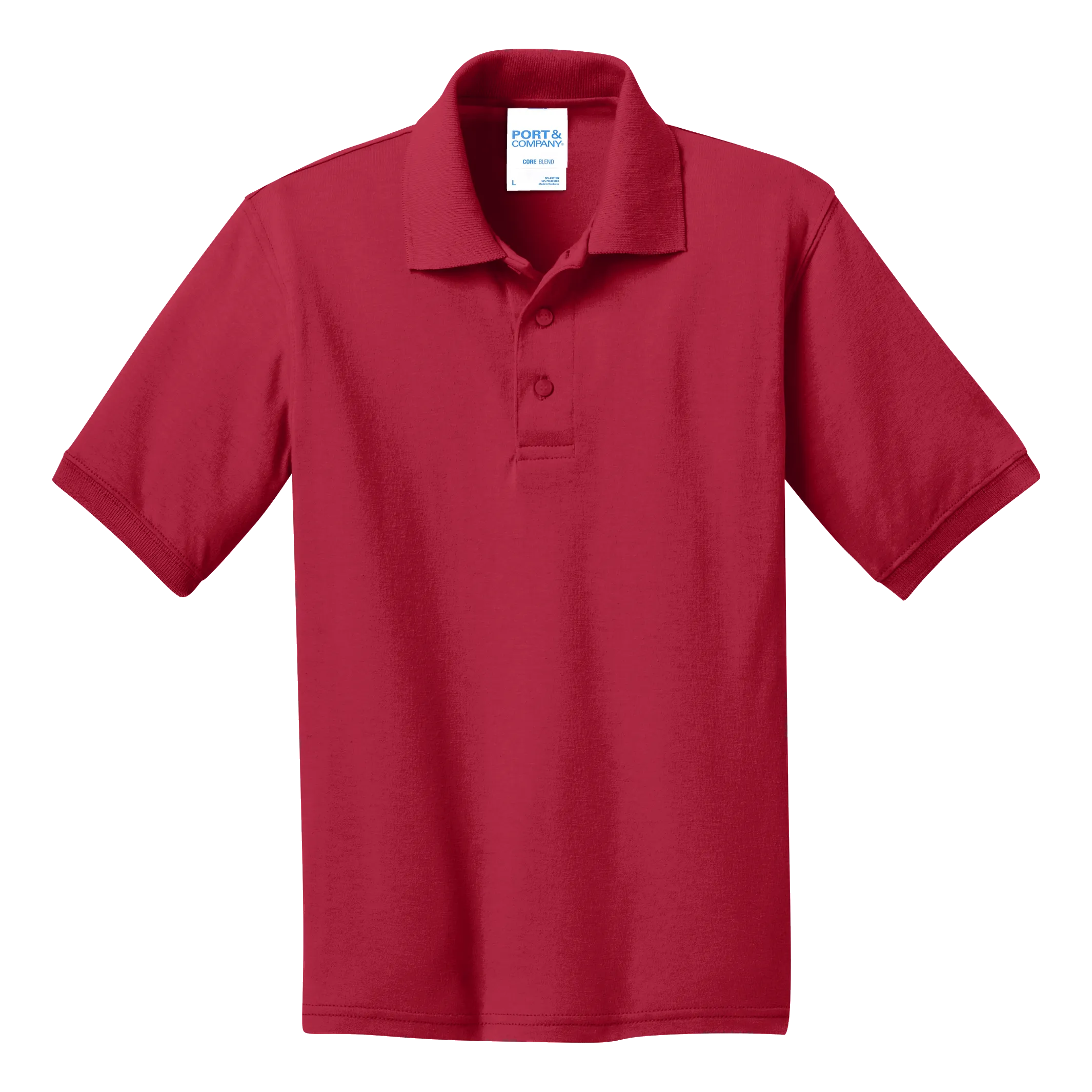 KP55Y Youth Jersey Knit Polo