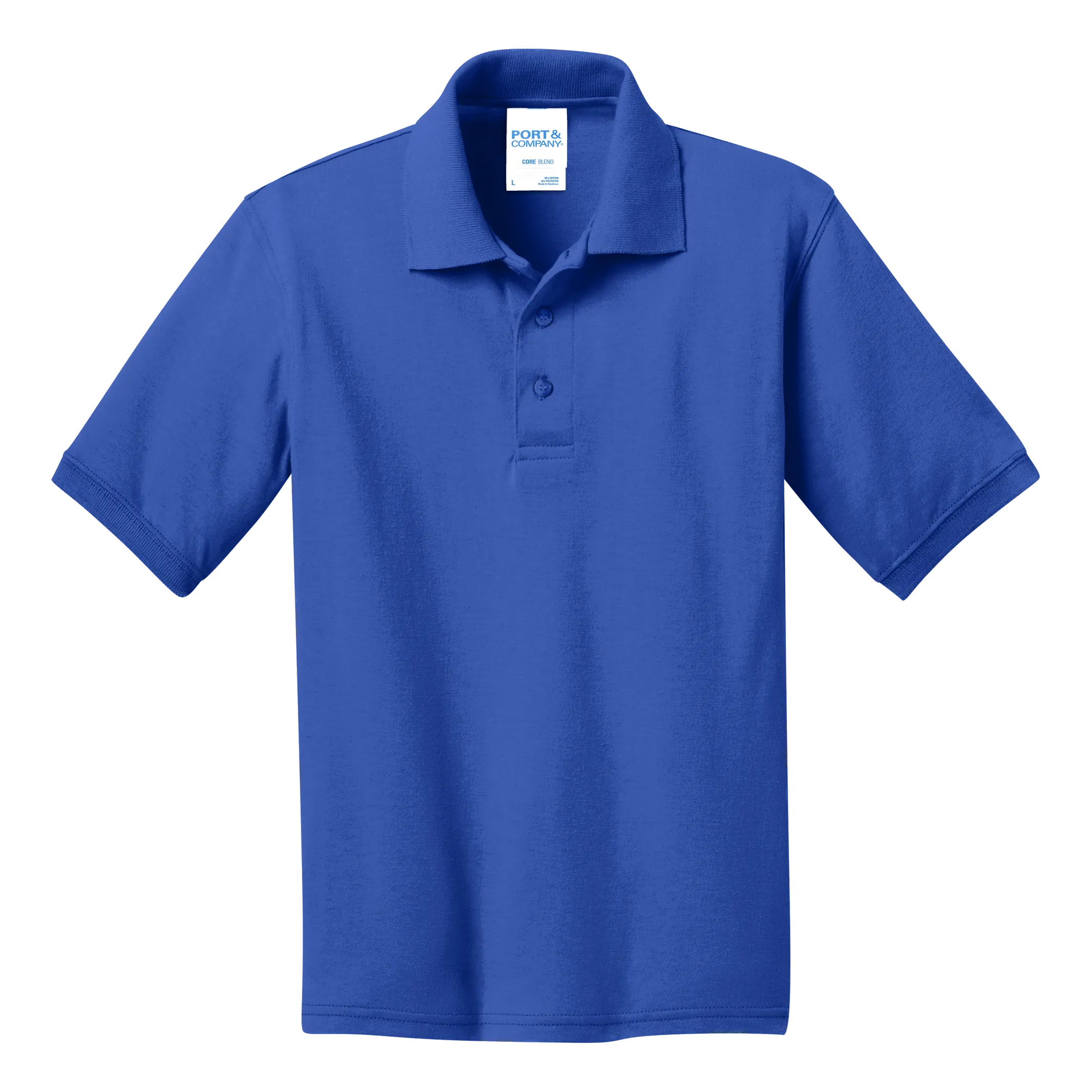 KP55Y Youth Jersey Knit Polo