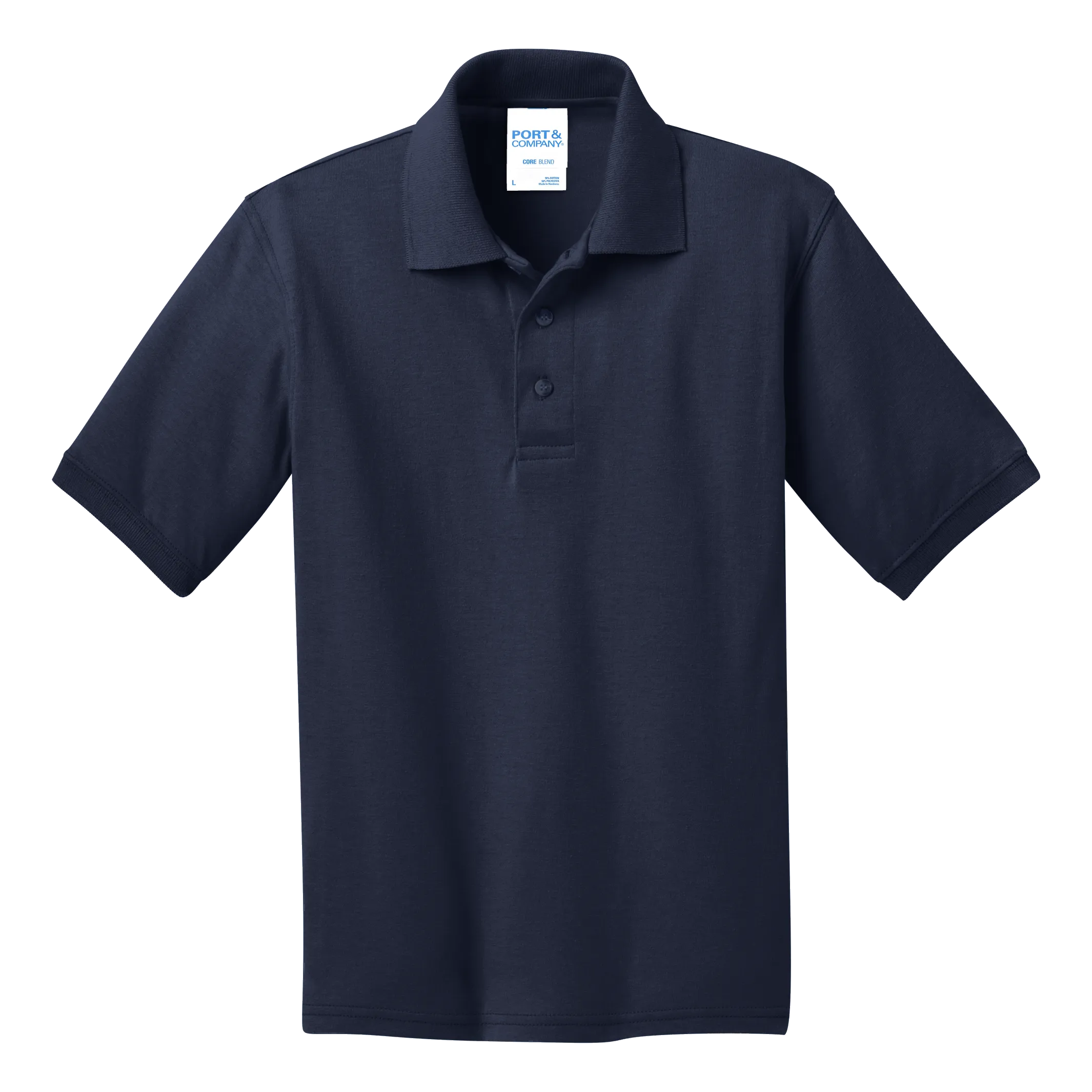 KP55Y Youth Jersey Knit Polo