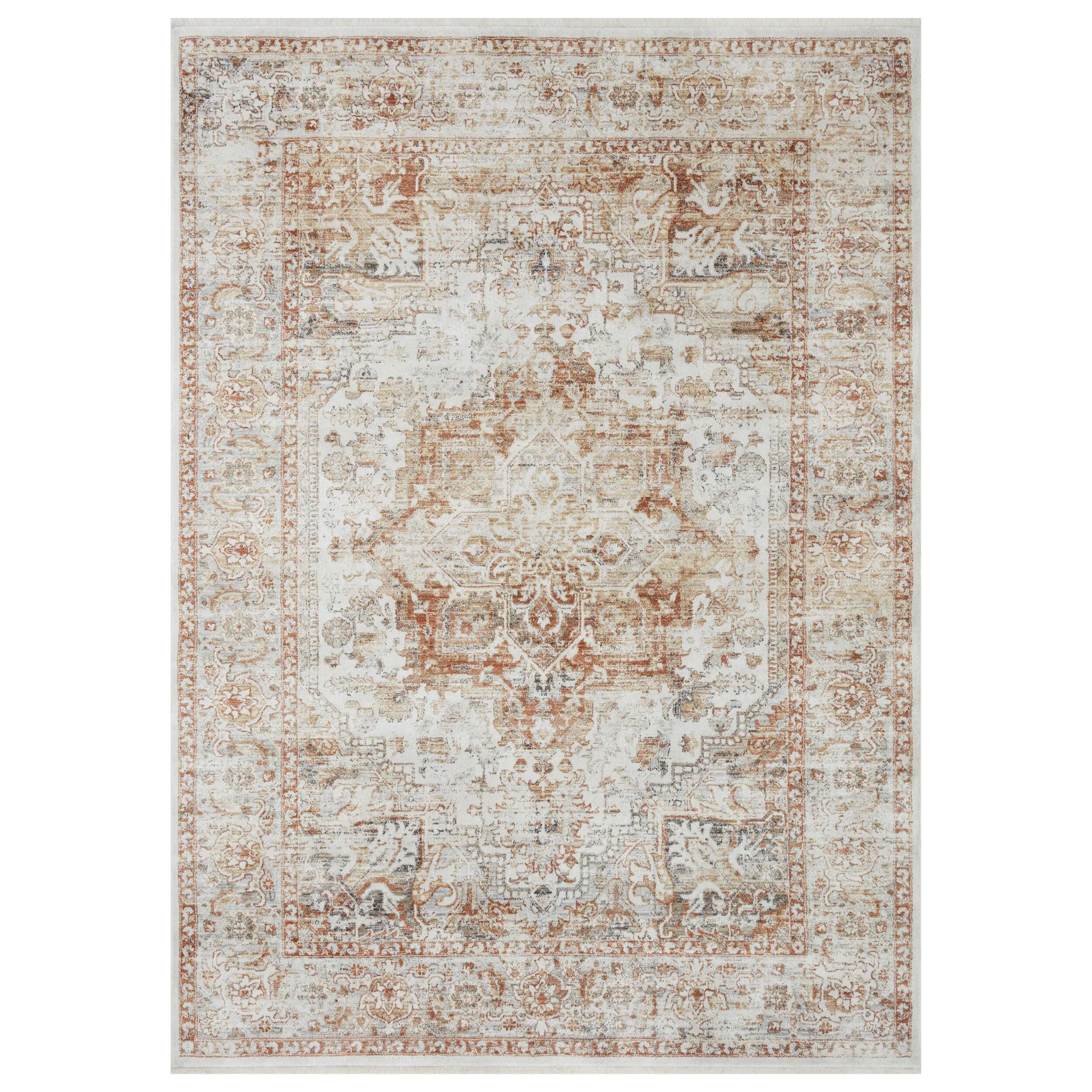 Loloi Rug Bonney BNY-01, Ivory/Sunset