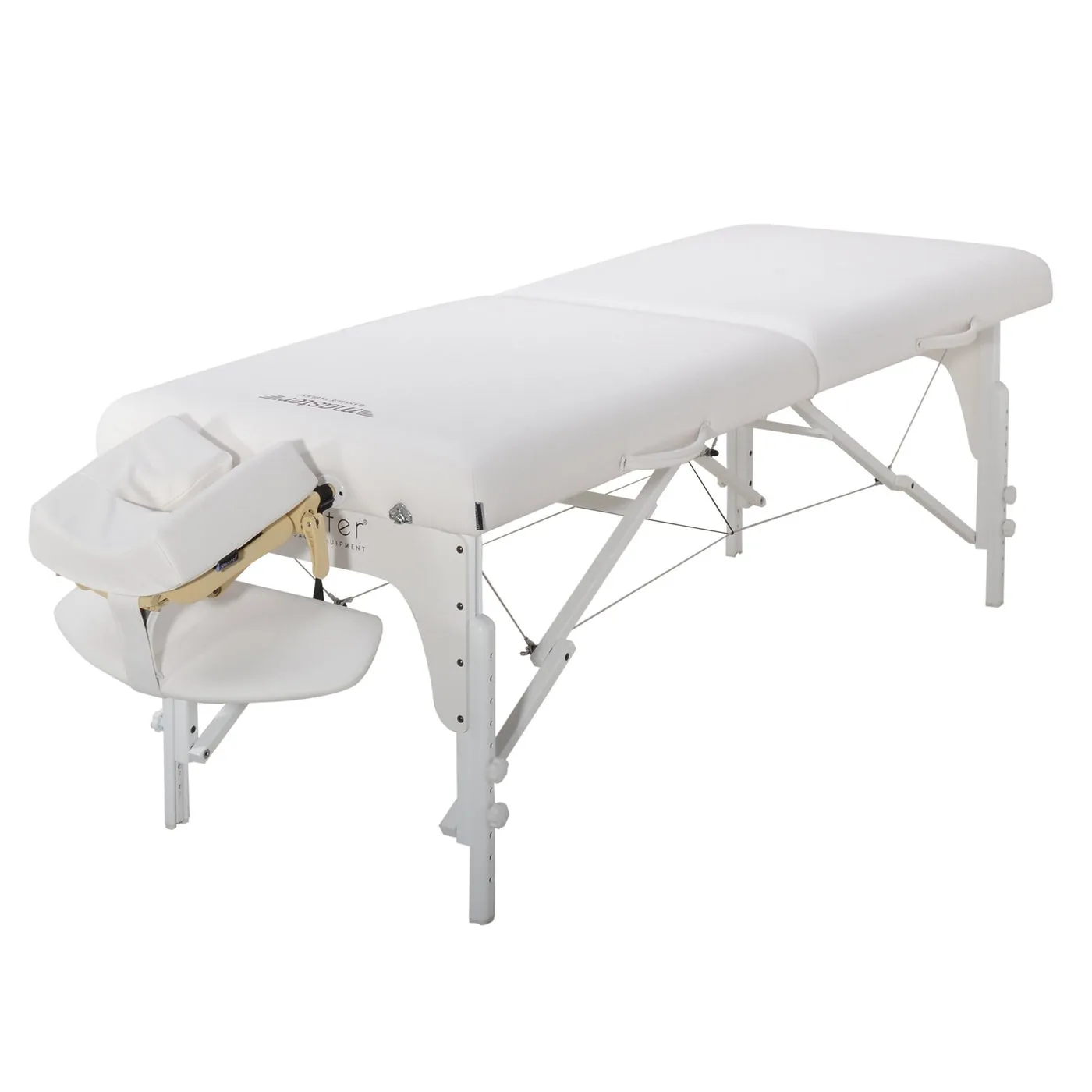 Master Massage 70cm Memory Foam Montclair Portable Massage Table Package with MEMORY FOAM, Shiatsu Cables, Reiki Panels!