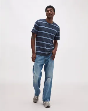 Men's Striped Pima Tee