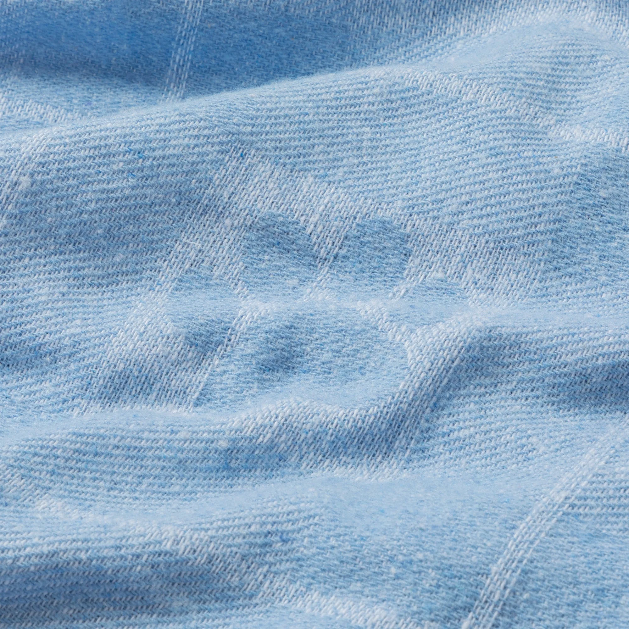 Paw Print Cotton Blend Throw Blanket with Fringe - 70” x 56”
