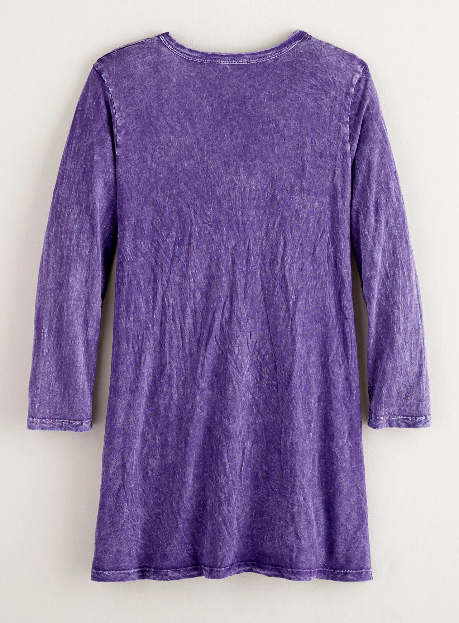 Purple Power Graphic Tunic