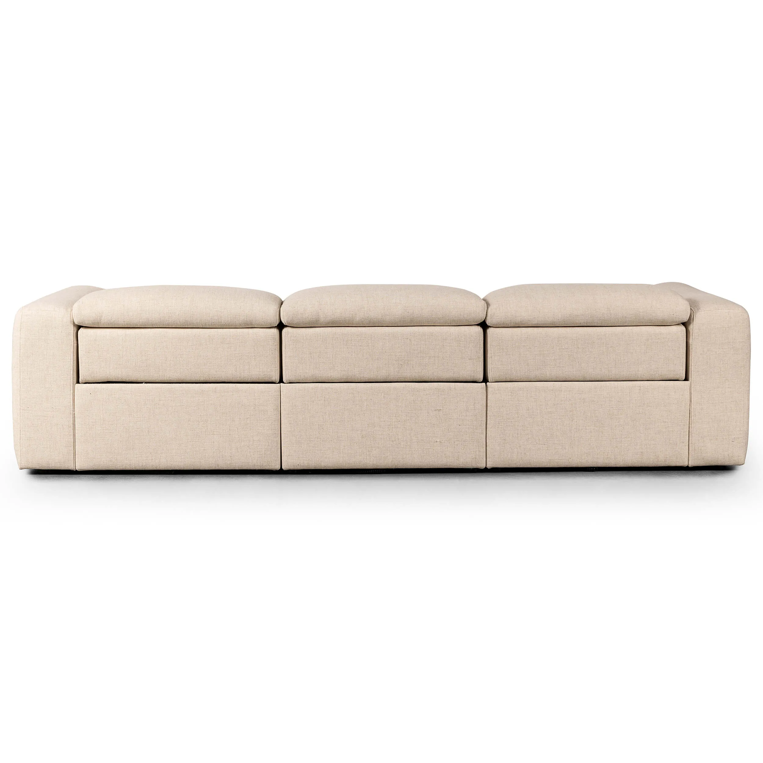 Radley 3 Piece Power Recliner Sectional, Antigo Natural