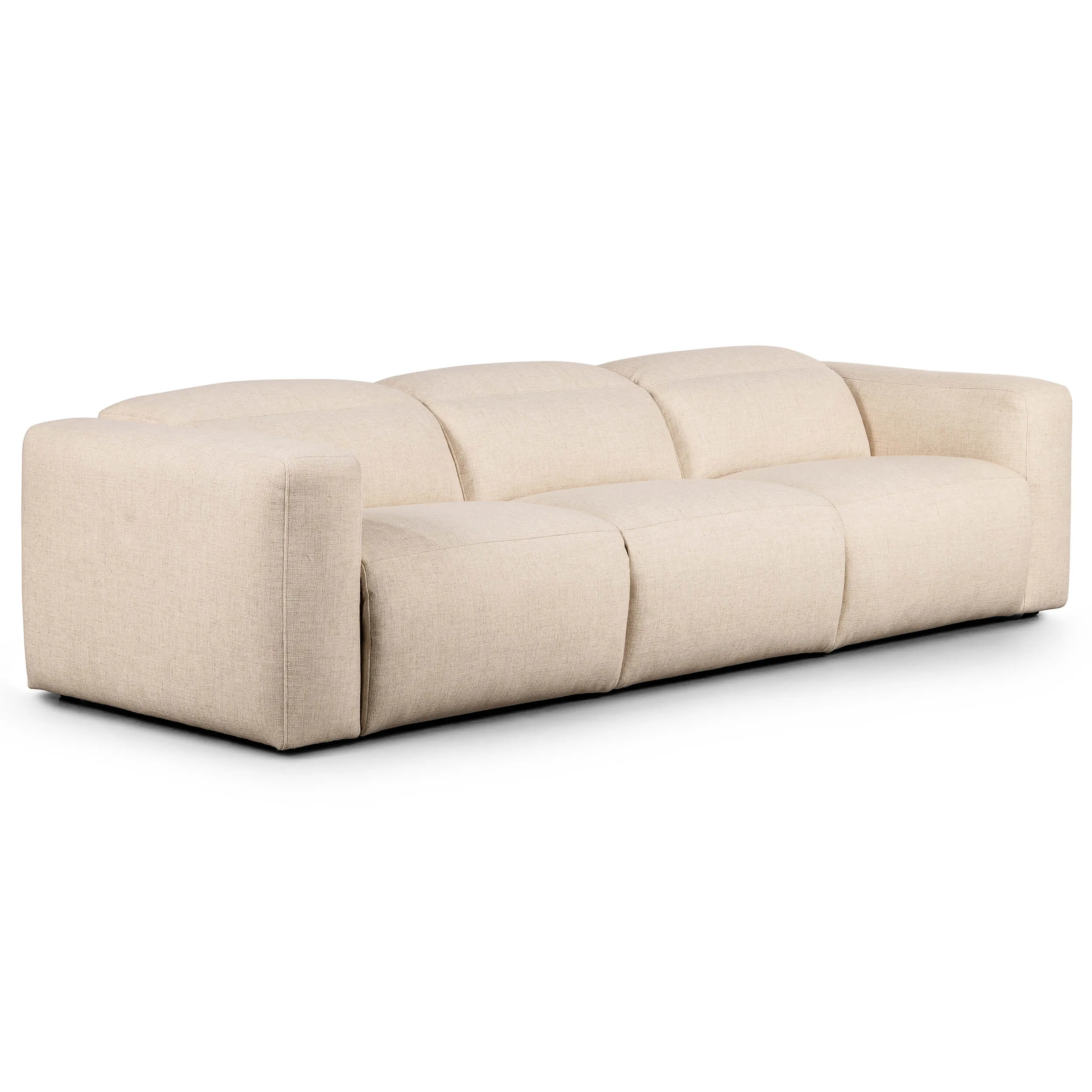 Radley 3 Piece Power Recliner Sectional, Antigo Natural