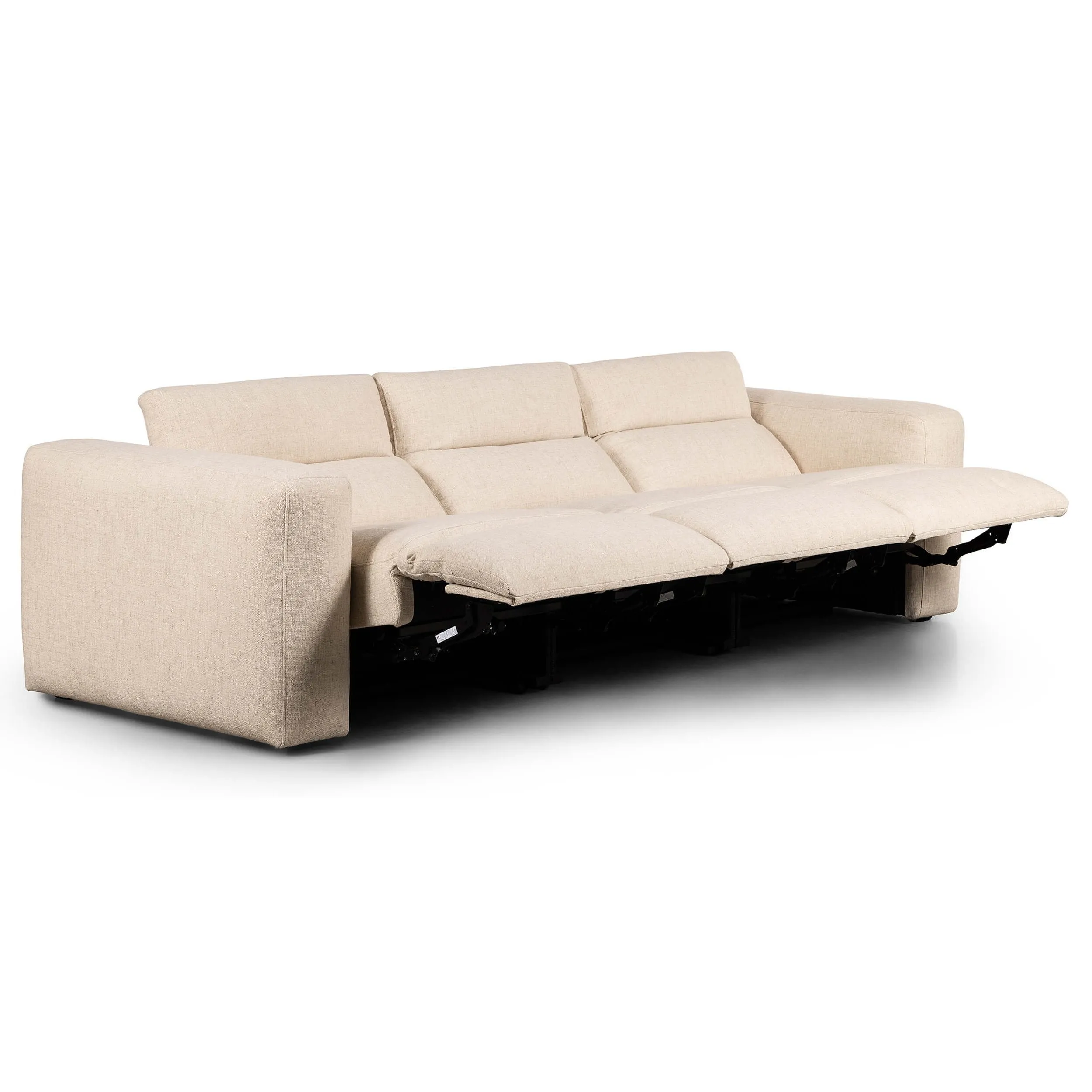 Radley 3 Piece Power Recliner Sectional, Antigo Natural
