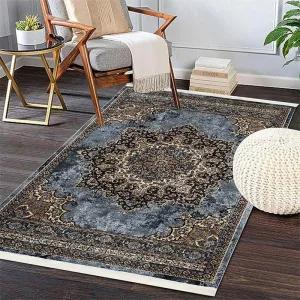 Sinera Ethnic Carpet - Light Blue