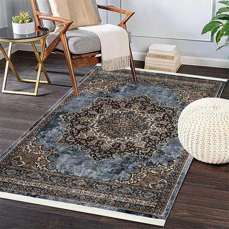 Sinera Ethnic Carpet - Light Blue