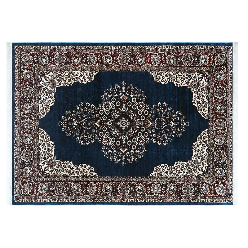 Sinera Ethnic Carpet - Navy Blue