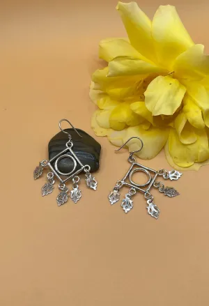 Sterling Silver Tibetan Earrings