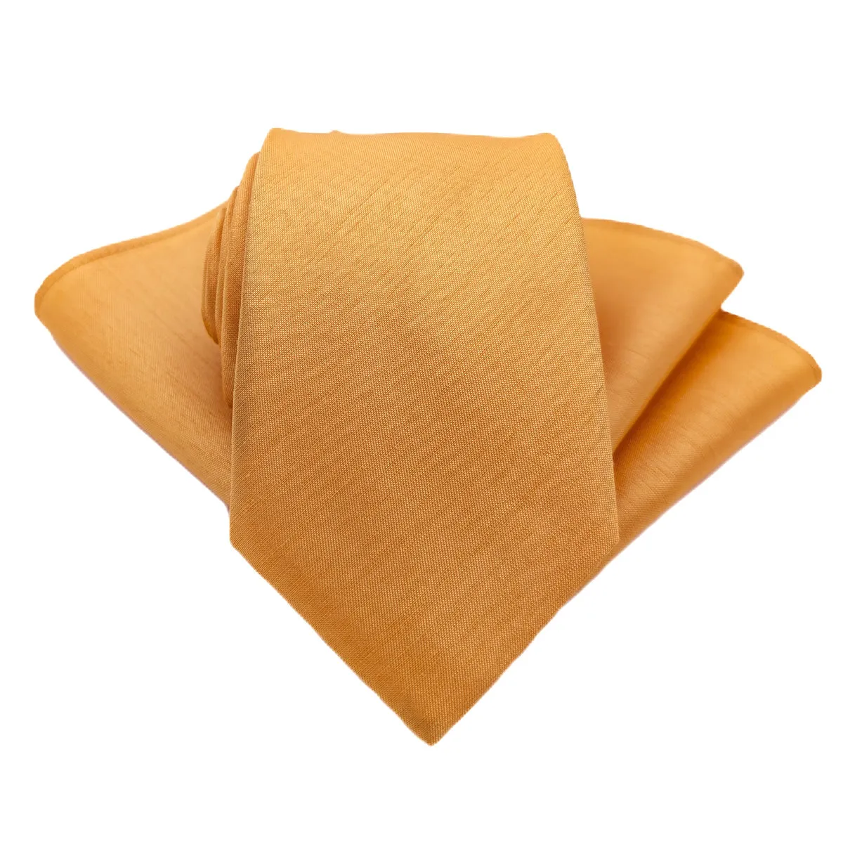 Sunflower Shantung Pocket Square