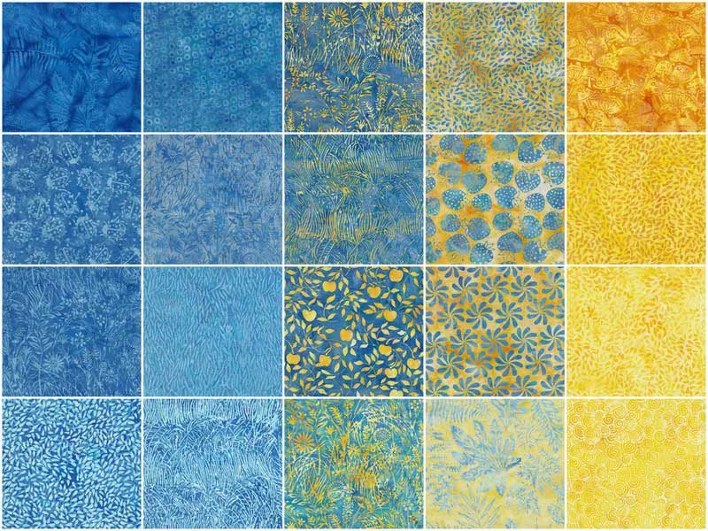 Sunny Side Up Batiks Favorites Stamps
