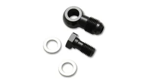 Vibrant -3AN Male Banjo Fitting 8mm x 1.0 Metric Aluminum   2 Washers